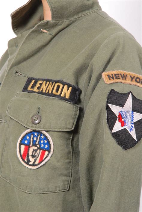 john lennon army jacket replica|john lennon jacket military style.